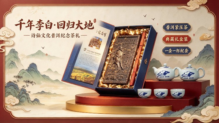 李白普洱茶 · 茶砖 1