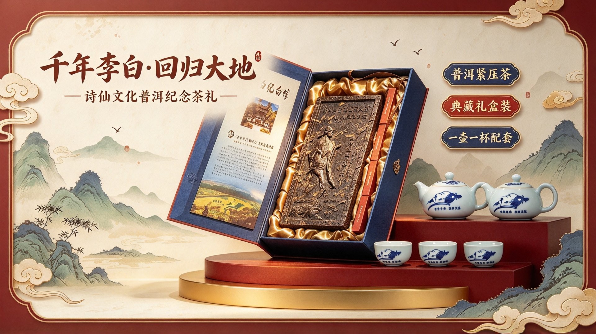 李白普洱茶 · 茶砖 2