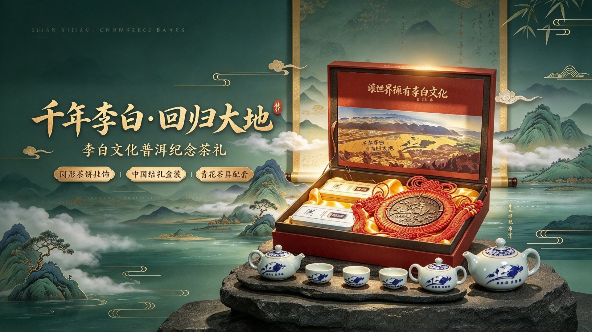 李白普洱茶 · 铁盒礼盒装 2